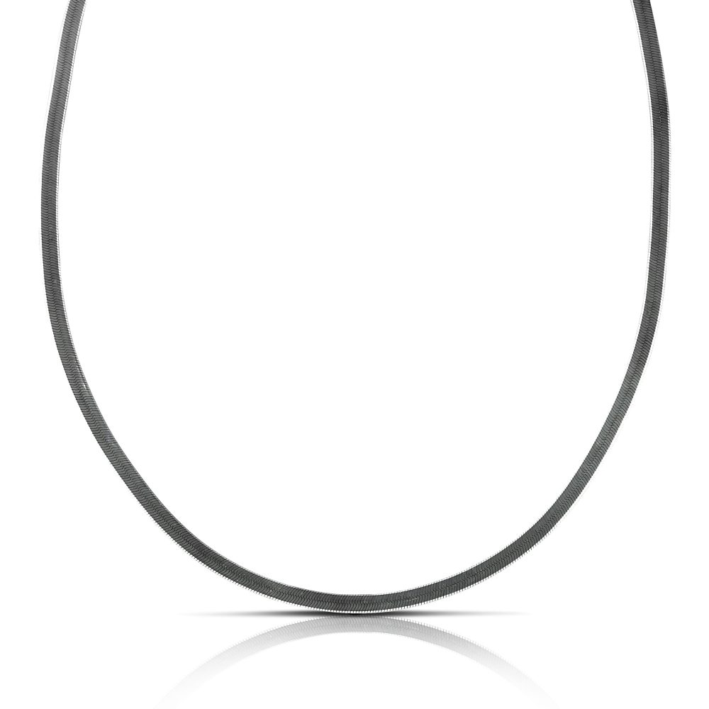 Sterling silver chain - 35cm - Image 3