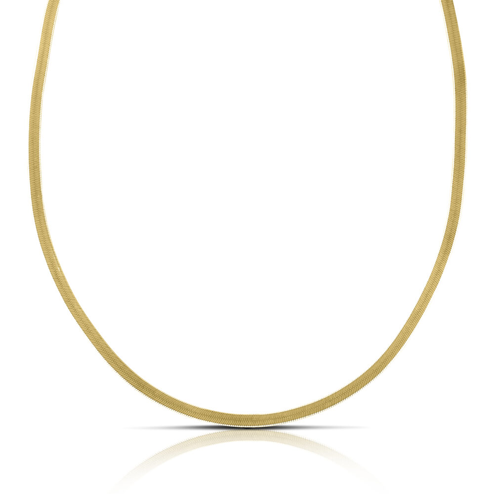 Ασημένια αλυσίδα - 35cm - Image 4