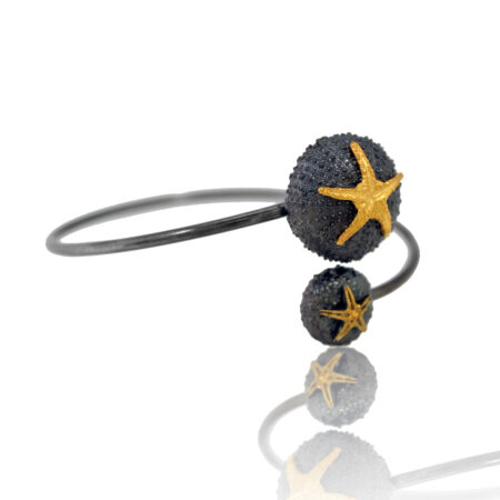 Sterling silver Sea urchin bracelet