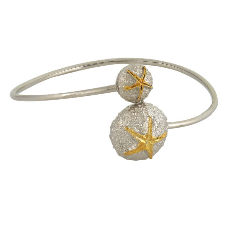 Sterling silver Sea urchin bracelet