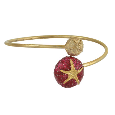 Sterling silver Sea urchin bracelet