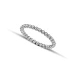 Sterling silver drops band ring - Image 3