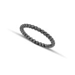Sterling silver drops band ring - Image 4