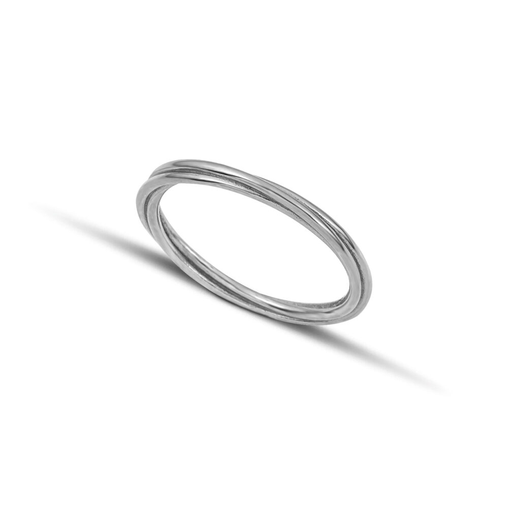 Sterling silver band ring - Image 5