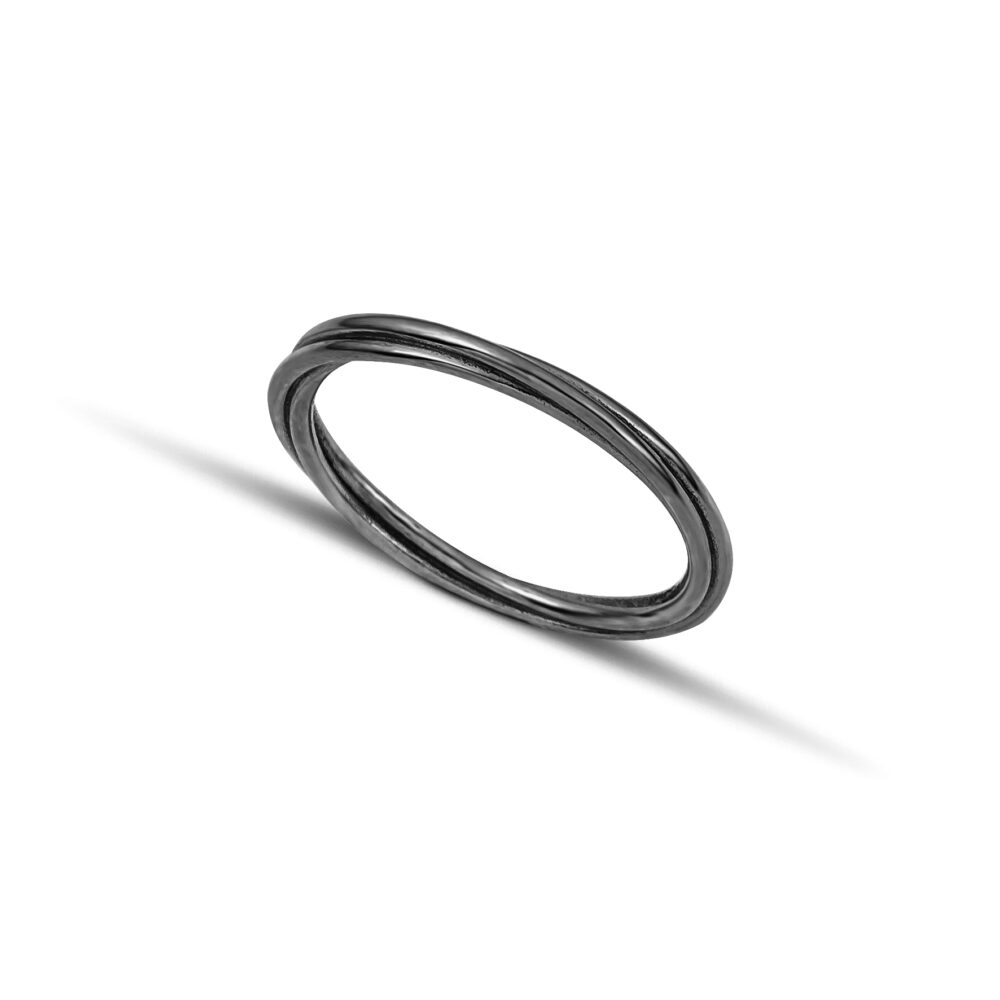 Sterling silver band ring - Image 4