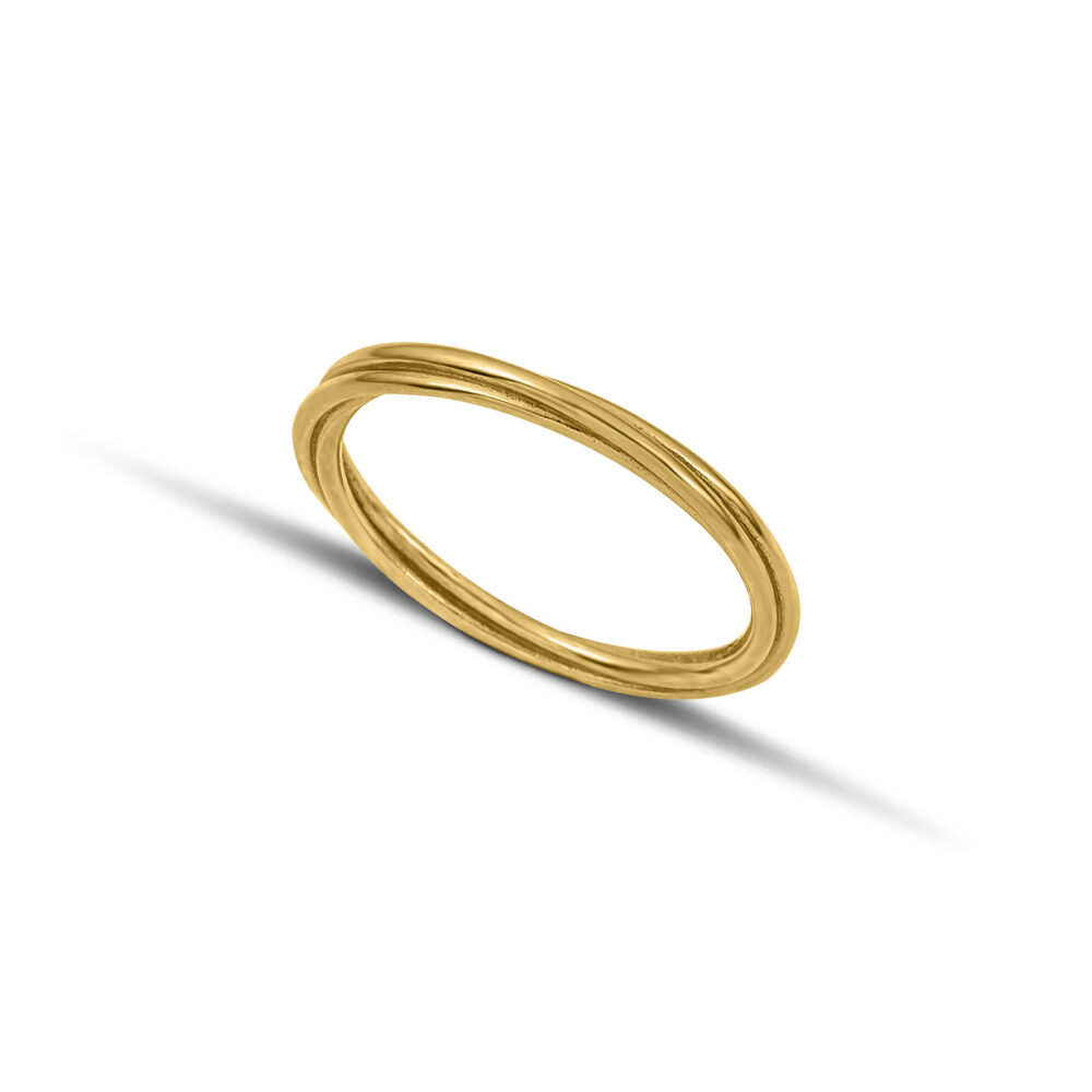 Sterling silver band ring