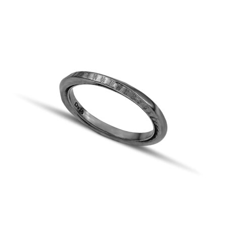 Sterling silver band ring