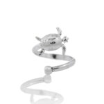 Sterling silver Turtle ring