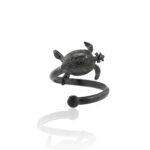 Sterling silver Turtle ring - Image 2