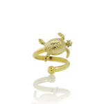 Sterling silver Turtle ring - Image 3