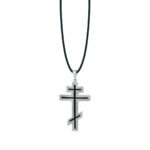 Silver cross with ebony - Image 2