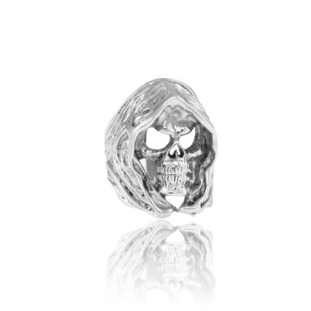 Silver ring "chaos" ring