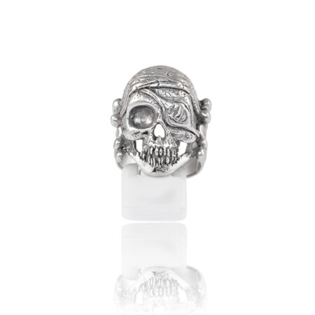 Silver pirate ring