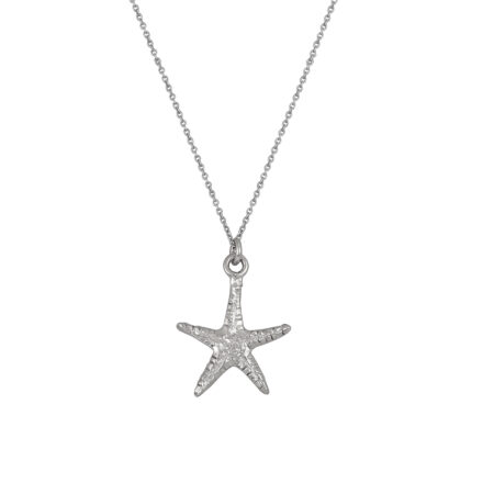 Sterling silver Starfish necklace