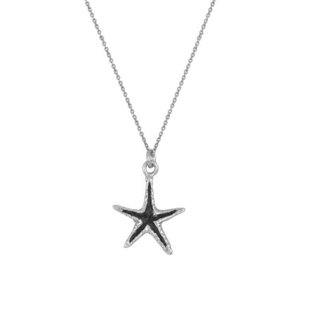 Sterling silver Starfish necklace