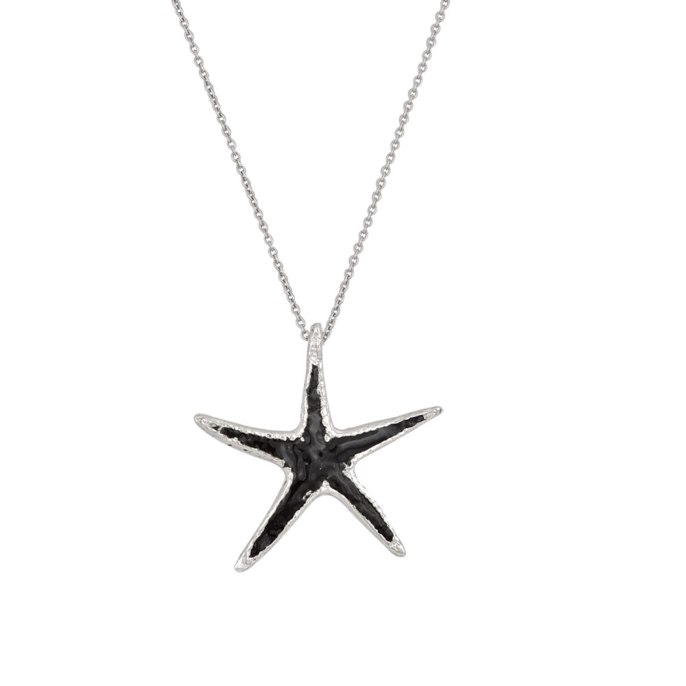 Sterling silver Starfish necklace