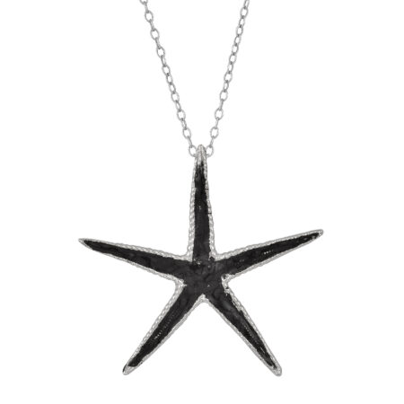 Sterling silver Starfish necklace