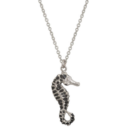 Sterling silver Seahorse necklace