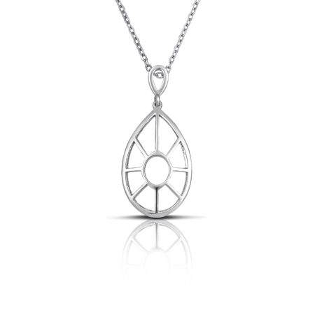 Sterling silver  "Rays of light" necklace