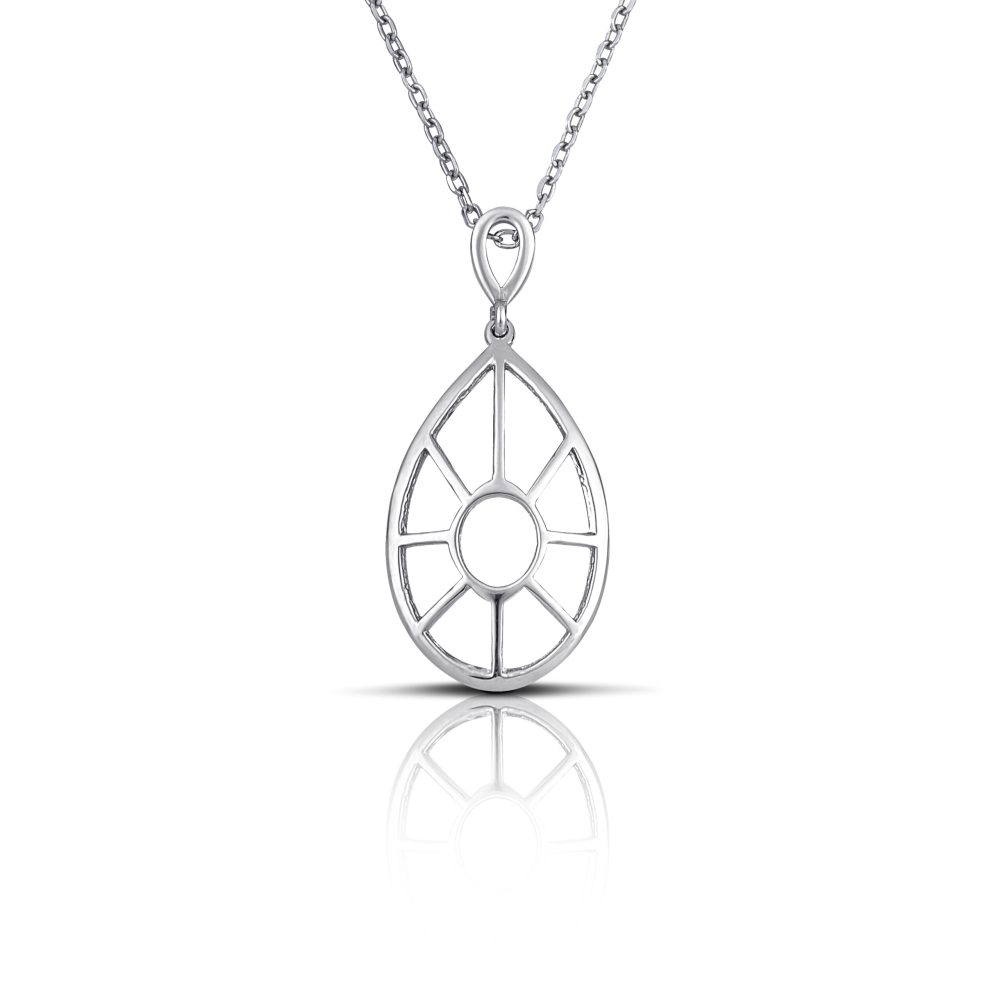 Sterling silver  "Rays of light" necklace