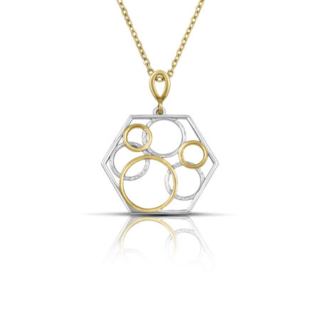 Sterling silver necklace silver plated