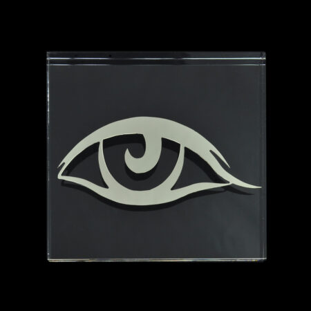 Decorative plexiglass with eye