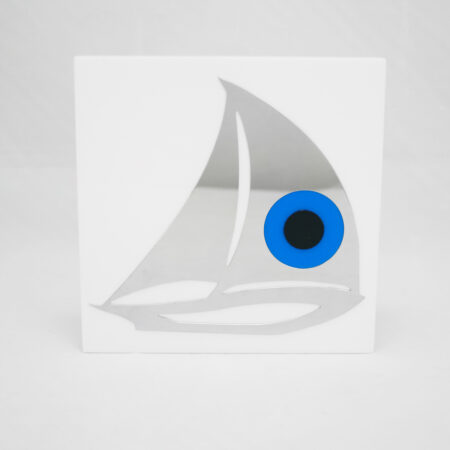 Plexiglass with sailboat