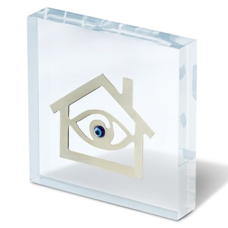 Διακοσμητικό plexiglass με σπίτι και μάτι διάτρητο