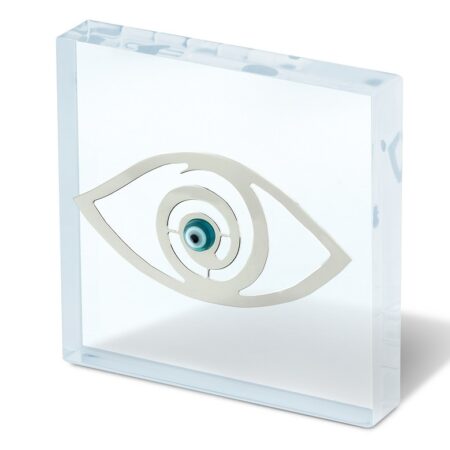 Decorative plexiglass with eye