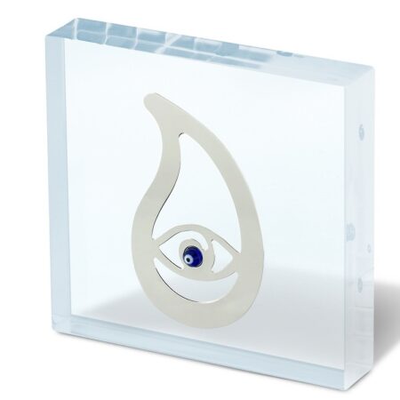 Decorative plexiglass with eye