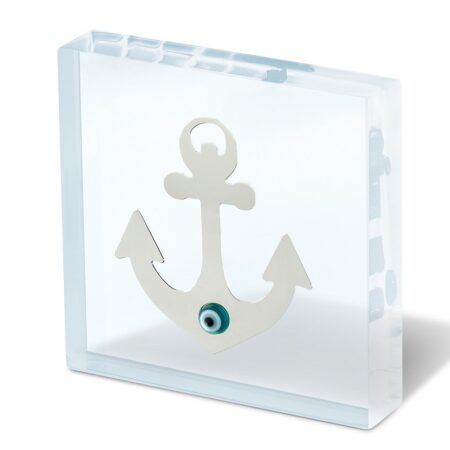 Decorative plexiglass with anchor