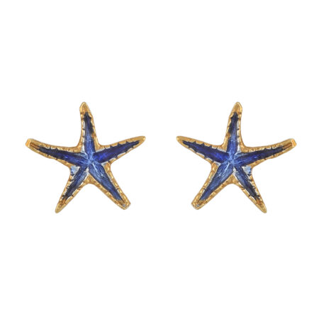 Sterling silver Starfish necklace gold plated