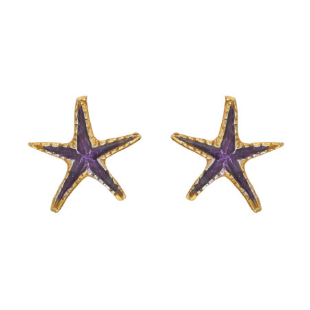 Sterling silver Starfish necklace gold plated