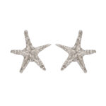 Sterling silver Starfish earrings - Image 4