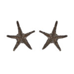 Sterling silver Starfish earrings