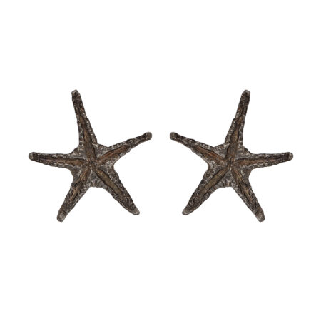 Sterling silver Starfish earrings