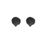 Sterling silver Clam earrings - Image 3