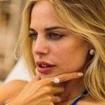 Ασημένια σκουλαρίκια αχινοί, επιχρυσωμένα με σμάλτο - Image 3