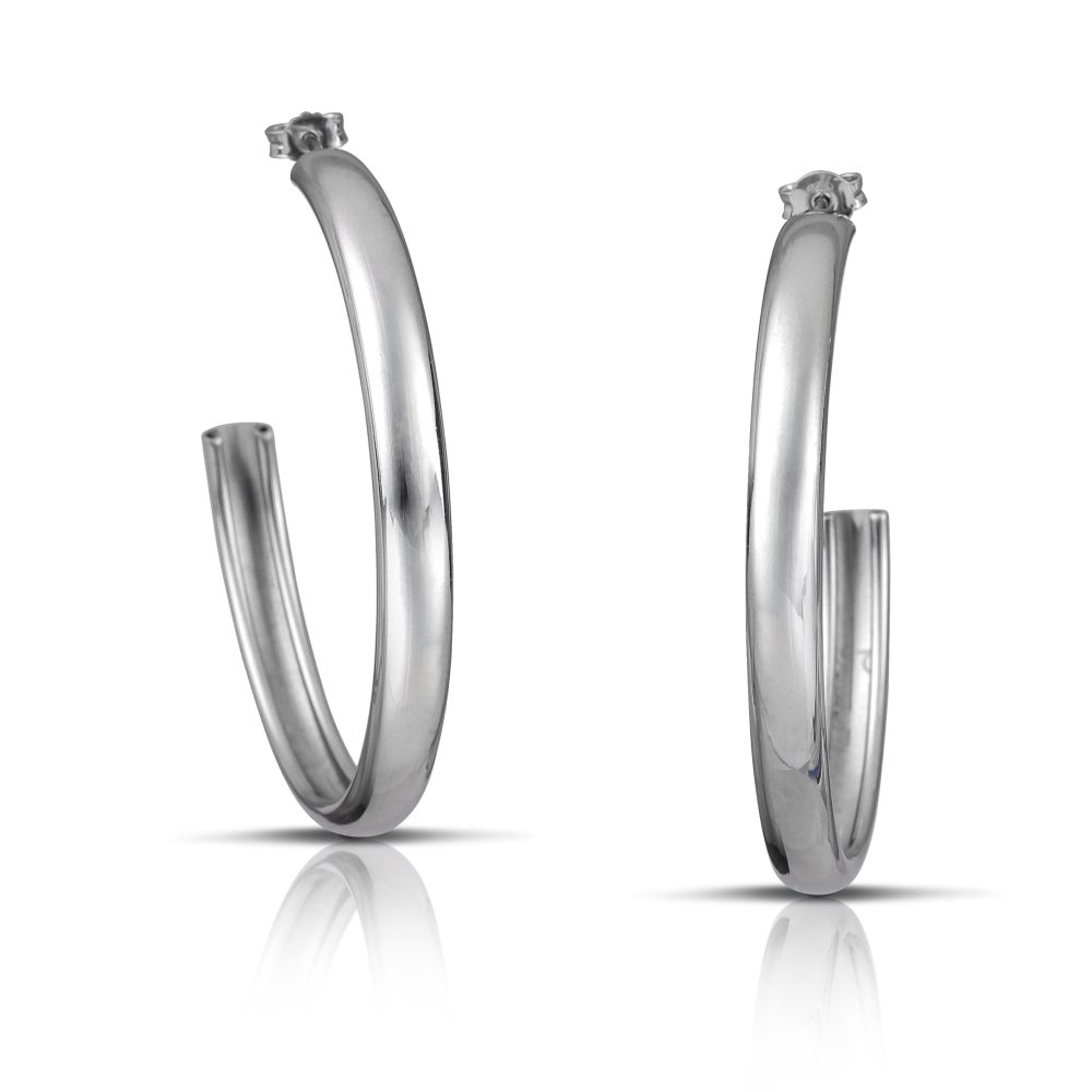 Sterling silver Hoop Earrings