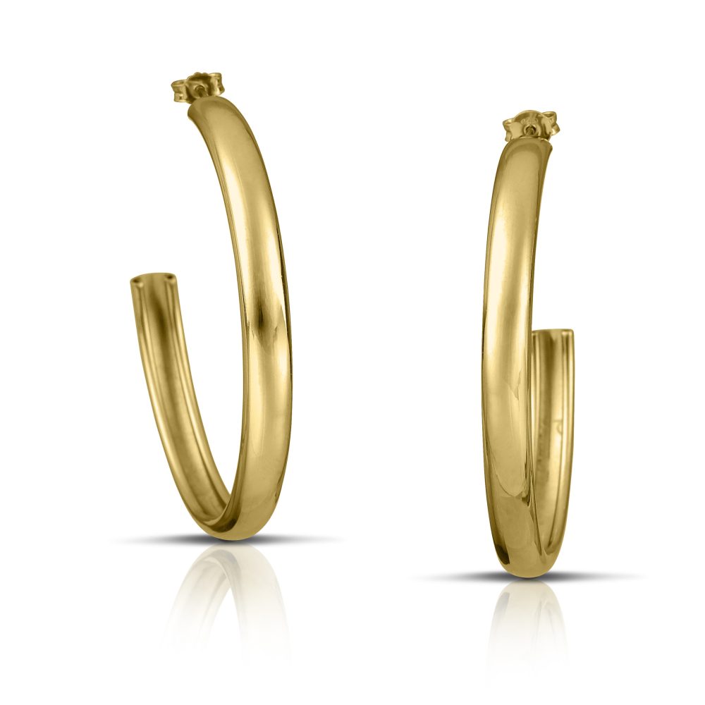 Sterling silver Hoop Earrings - Image 3