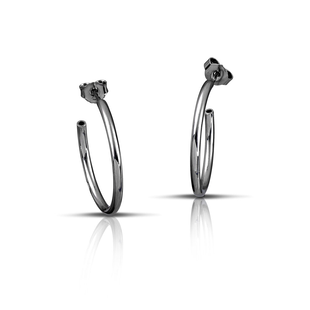 Sterling silver Hoop Earrings - Image 4