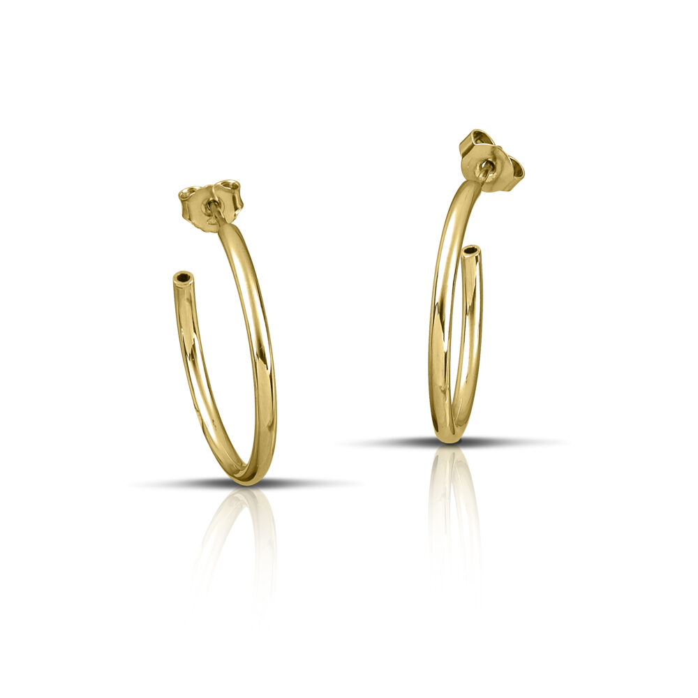 Sterling silver Hoop Earrings - Image 3