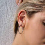 Sterling silver Hoop Earrings - Image 3
