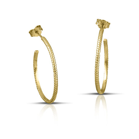 Sterling silver Hoop Earrings