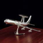 Silver Awacs aircraft