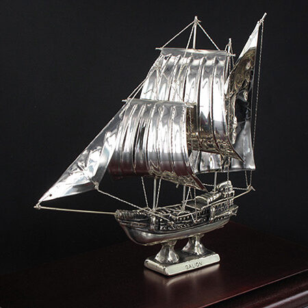 Silver ship "Galion"