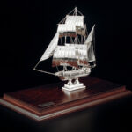 Silver ship "Galion"