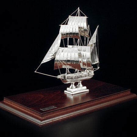 Silver ship "Galion"