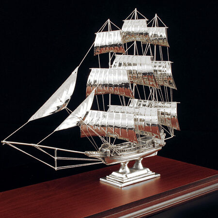 Silver ship "Galion"