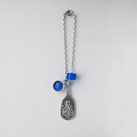 Car Charm - Virgin Mary & St. Christopher